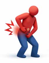 Severe back or side pain